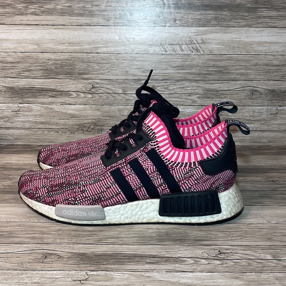 Adidas NMD R1 Primeknit Pink Rose Boost Women’s (BB2363 - Picture 2 of 11